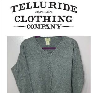 Telluride Clothing Co Women Gray Pullover Sz. Med